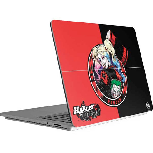 DC Comics Harley Quinn Puddin Surface Laptop Studio Skin